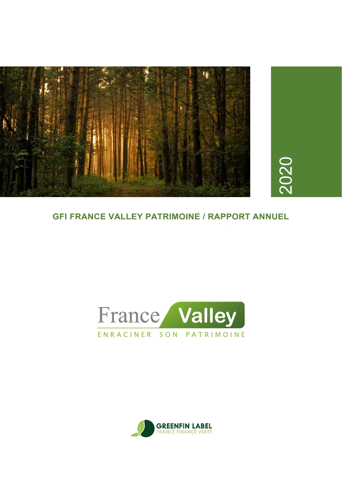 GFI France Valley Patrimoine - Rapport Annuel 2020