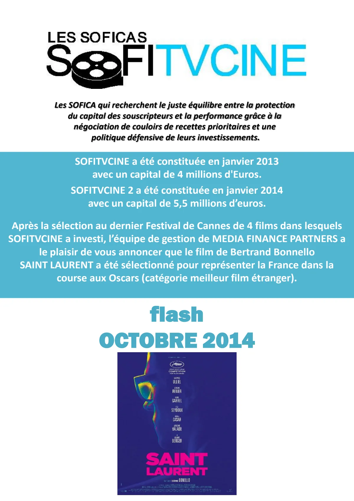 Newsletter - flash octobre 2014