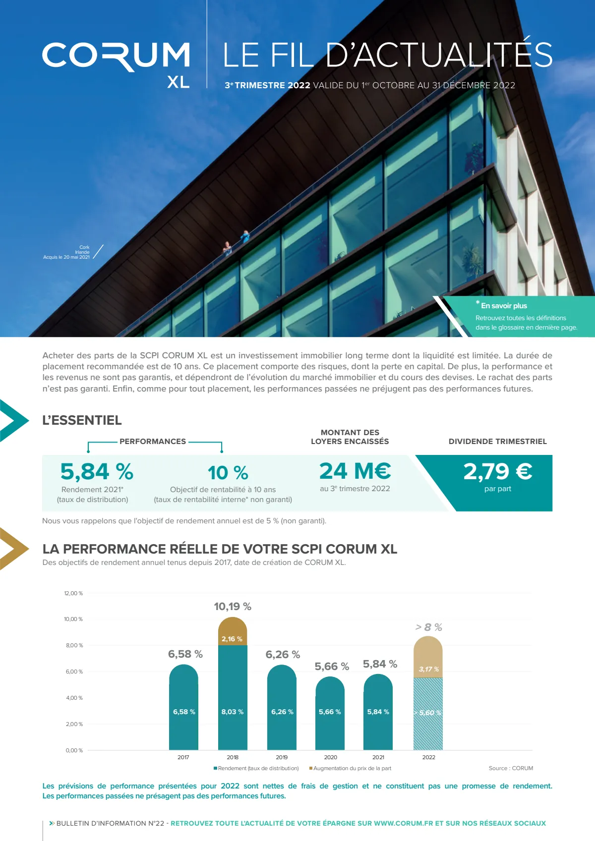 Bulletin trimestriel - 3ème trimestre 2022