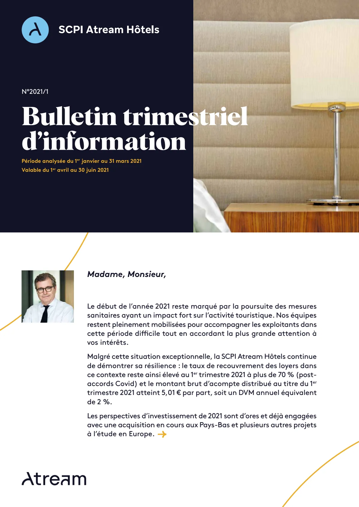 Bulletin trimestriel - 1er trimestre 2021