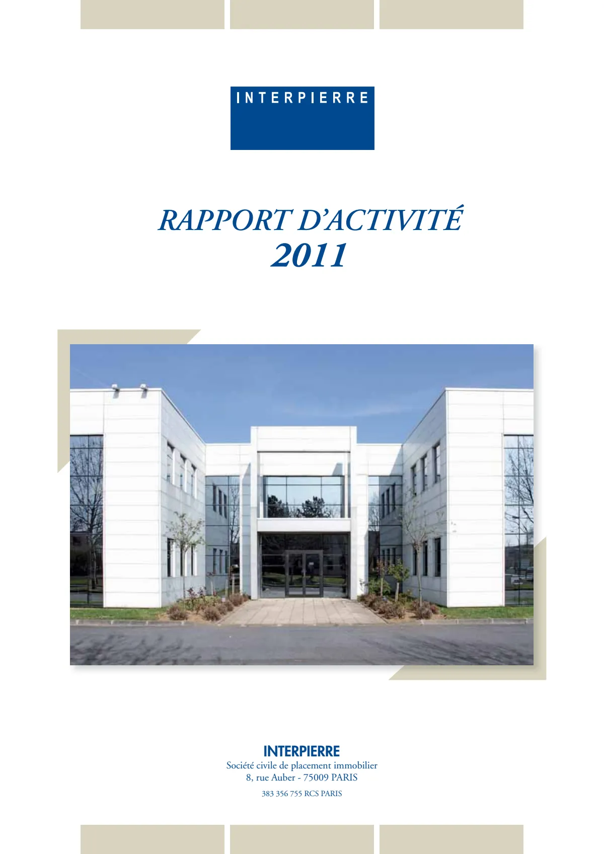 Rapport annuel - 2011