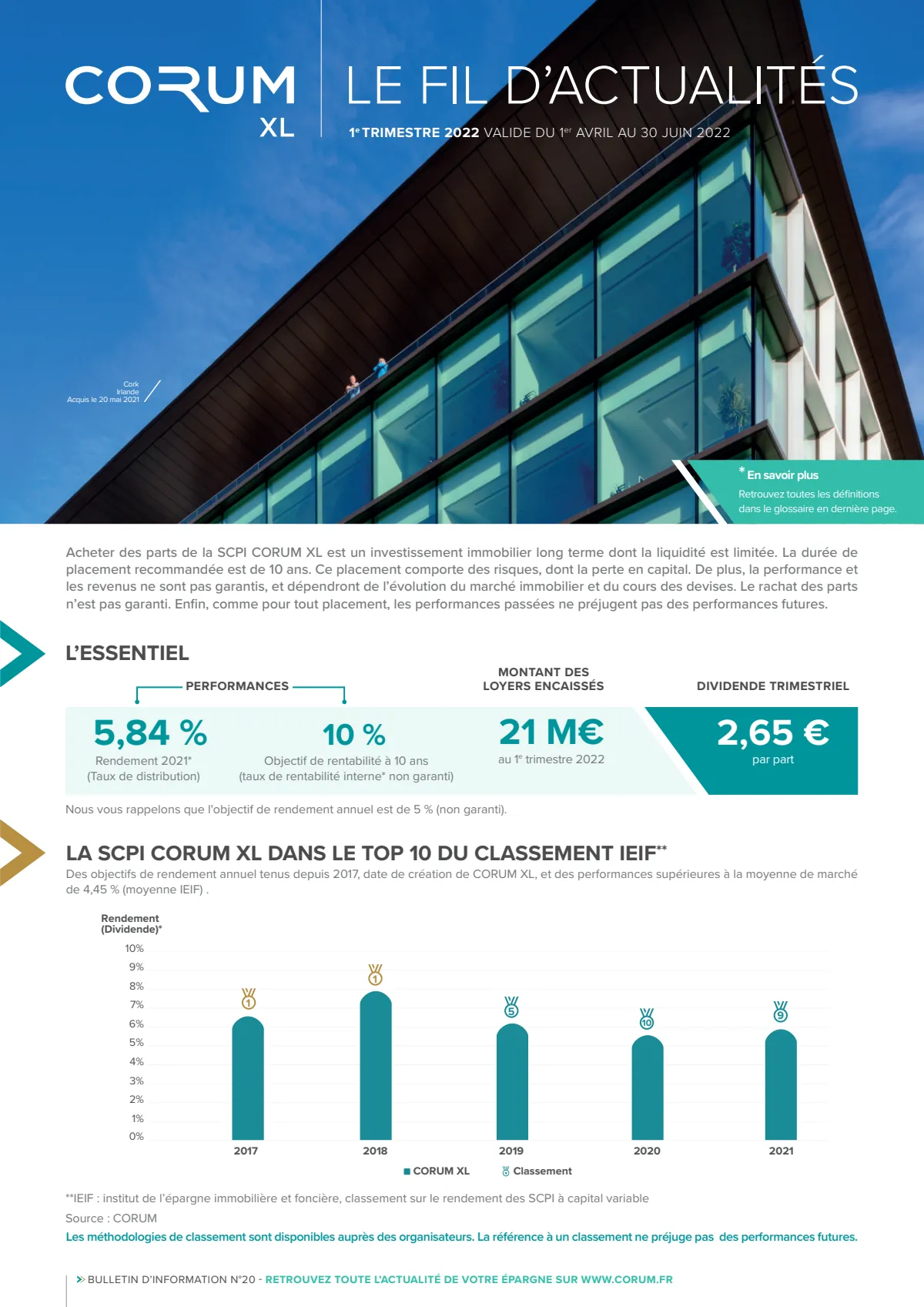 Bulletin trimestriel - 1er trimestre 2022