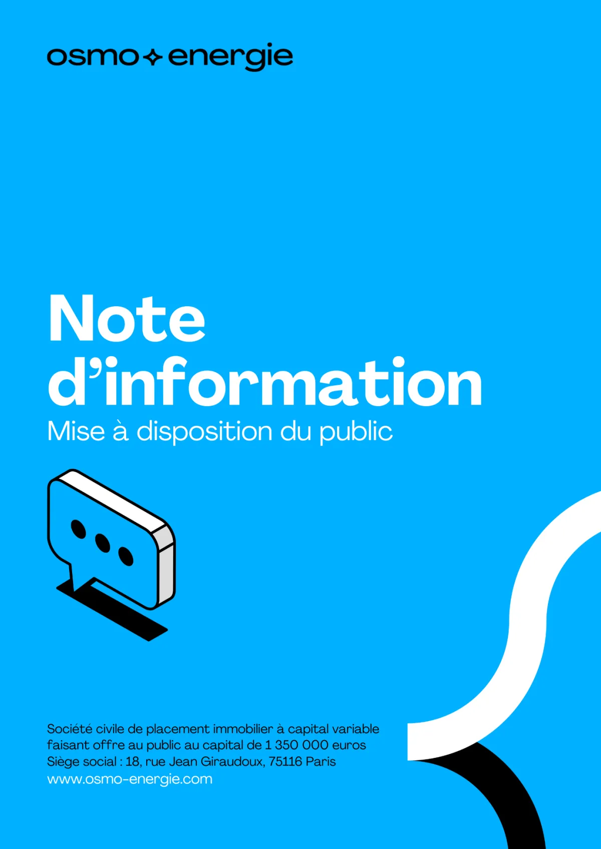 Note d'information