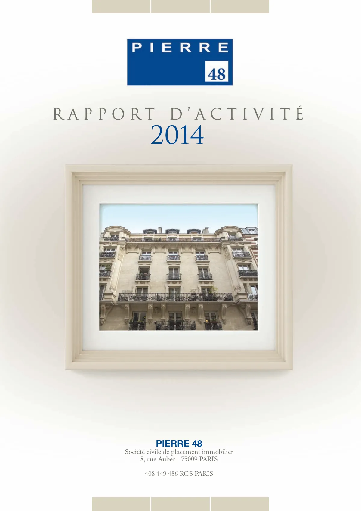 Rapport annuel - 2014