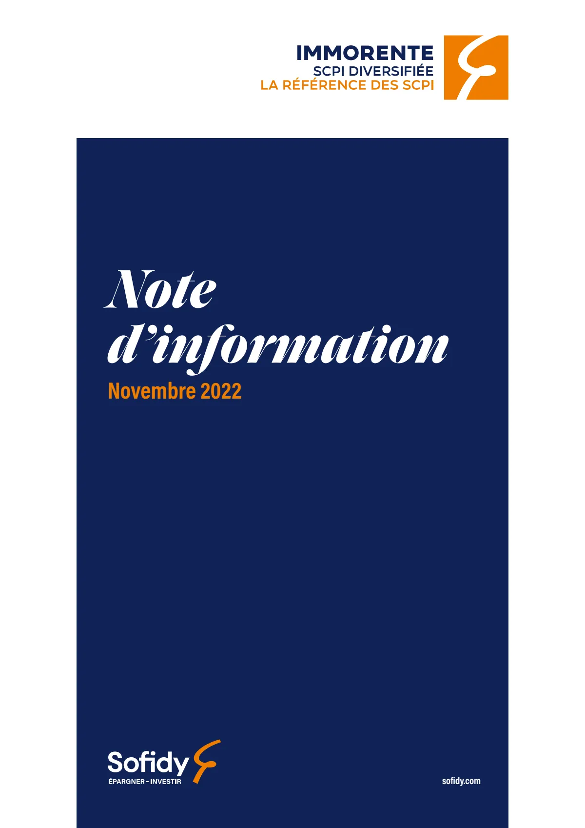 Note d'information - 2022