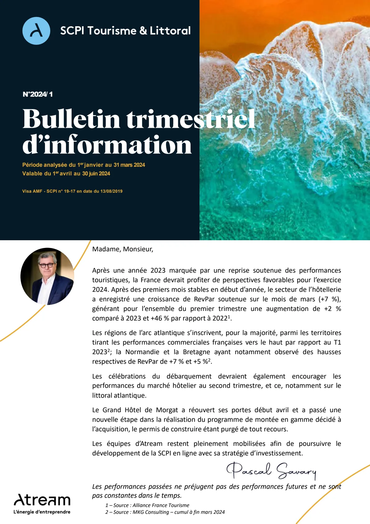 Bulletin trimestriel - 1er trimestre 2024