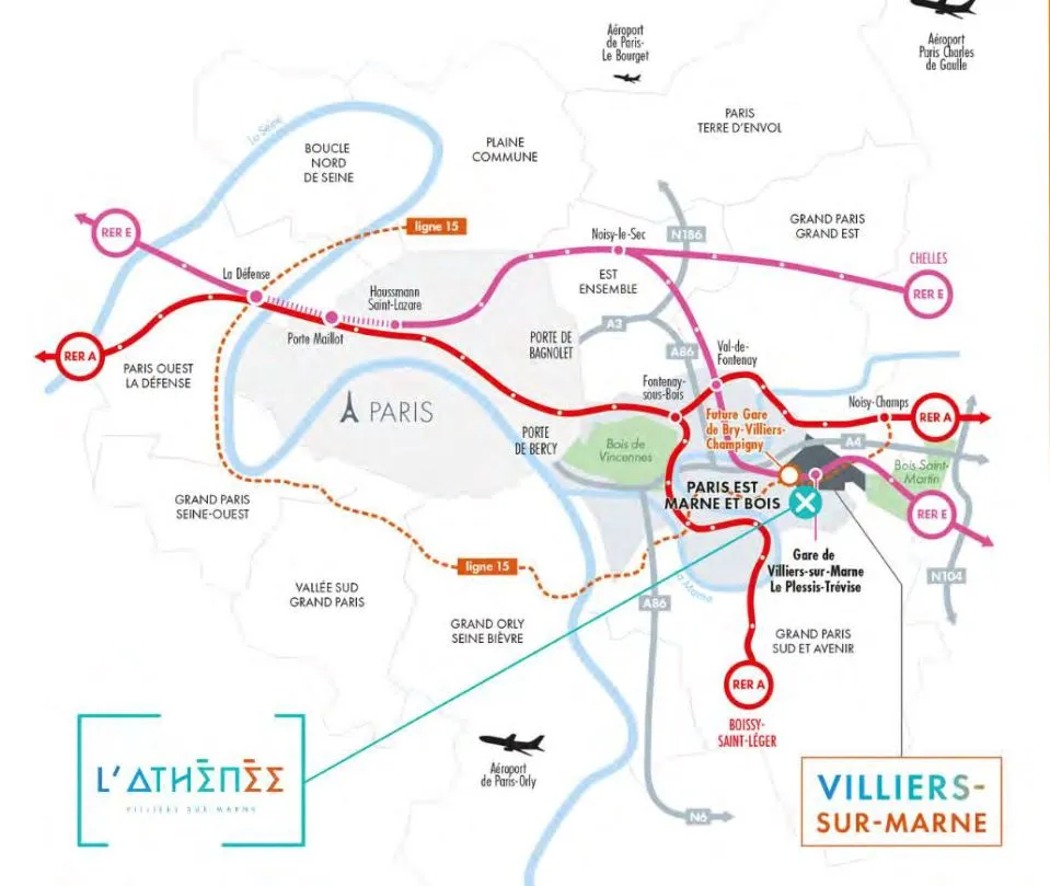 94 - Villiers sur marne - L'Athénée