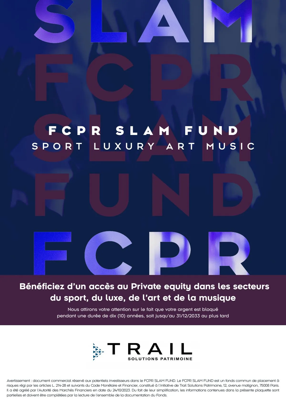 FCPR SLAM Fund Sport Luxury Art Music