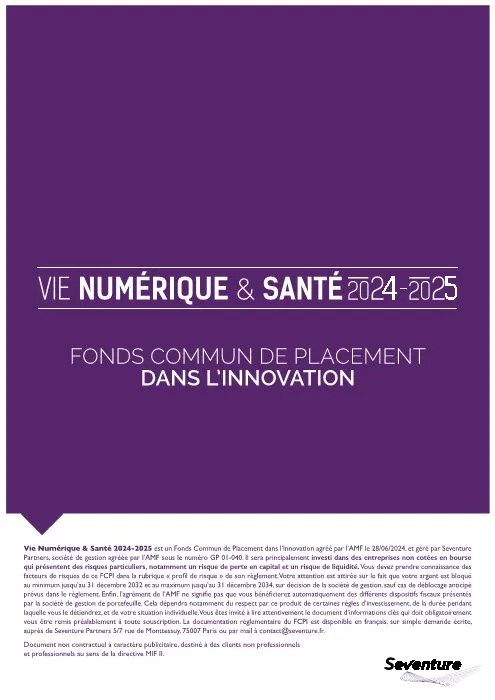 FCPI Vie Numérique & Santé 2024-2025