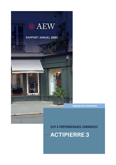 SCPI AEW Paris Commerces