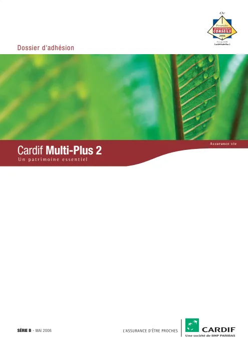 Cardif Multi Plus 2 Option PEP