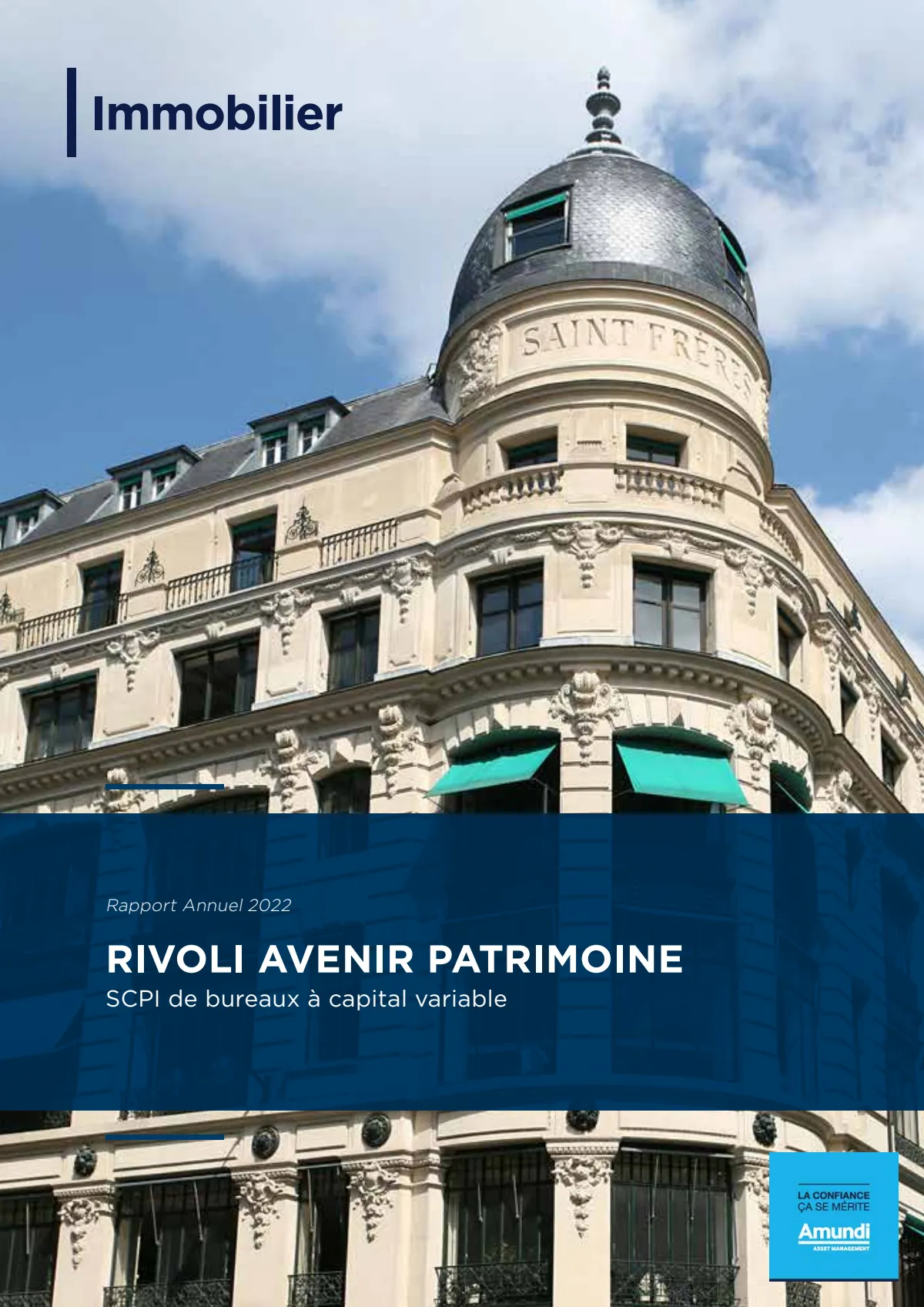 SCPI Rivoli Avenir Patrimoine