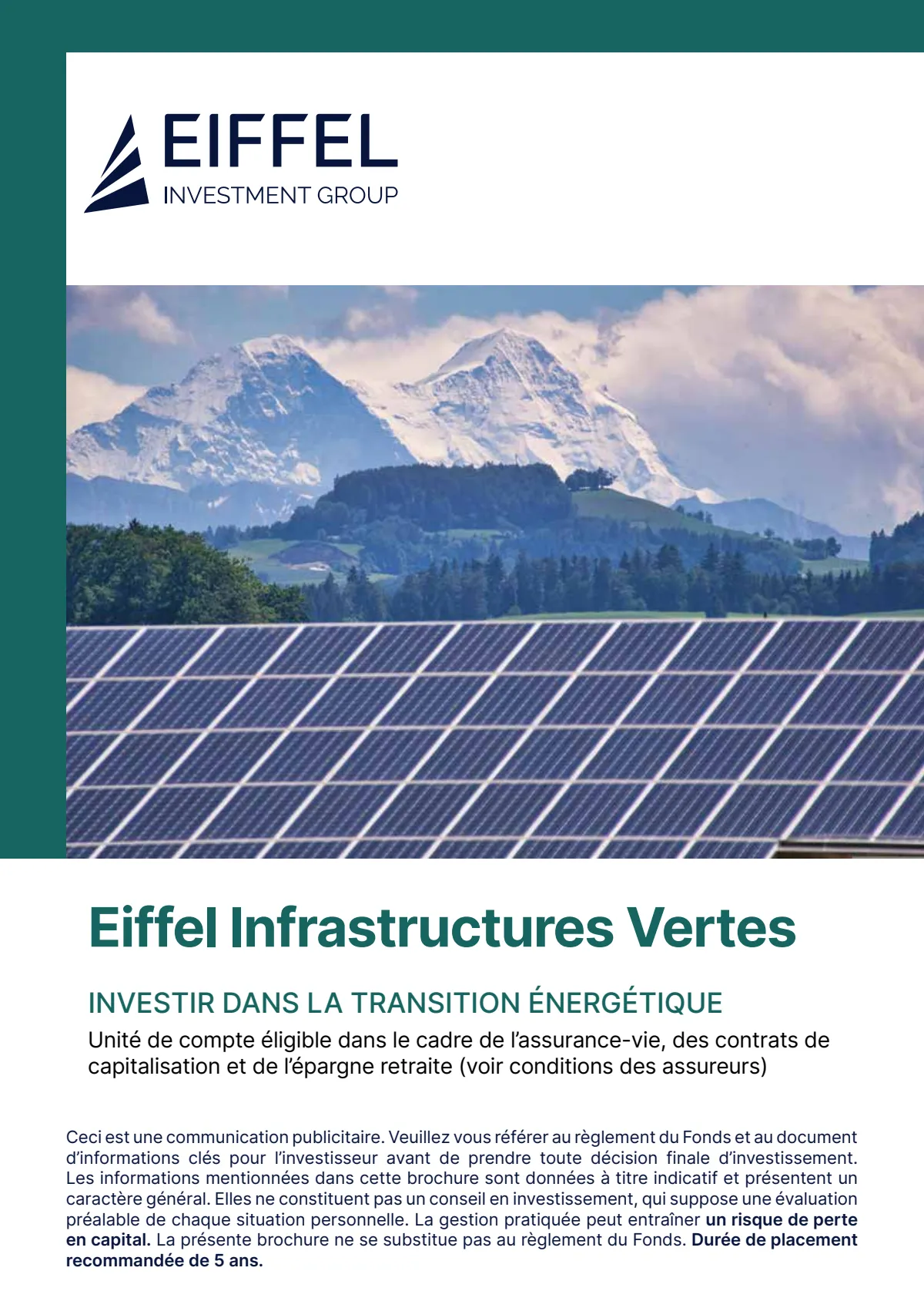 FCPR Eiffel Infrastructures Vertes