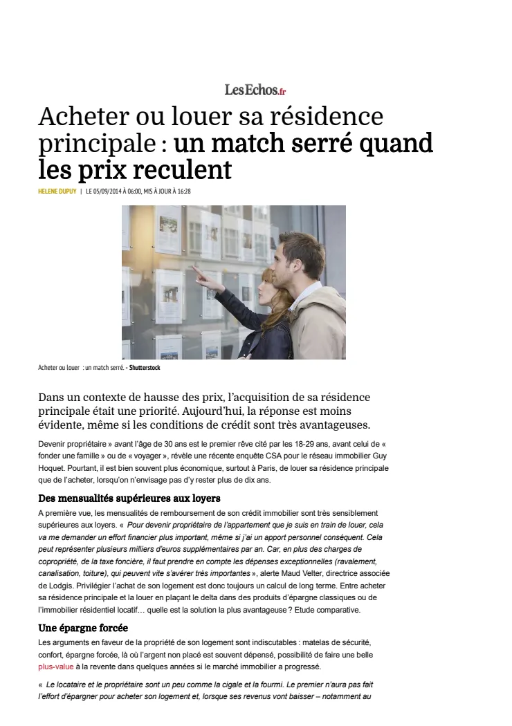 Article de presse numéro 110