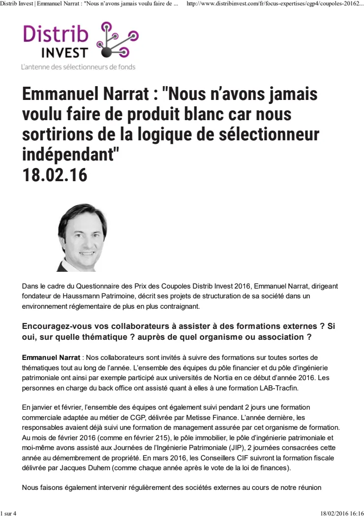 Article de presse numéro 115