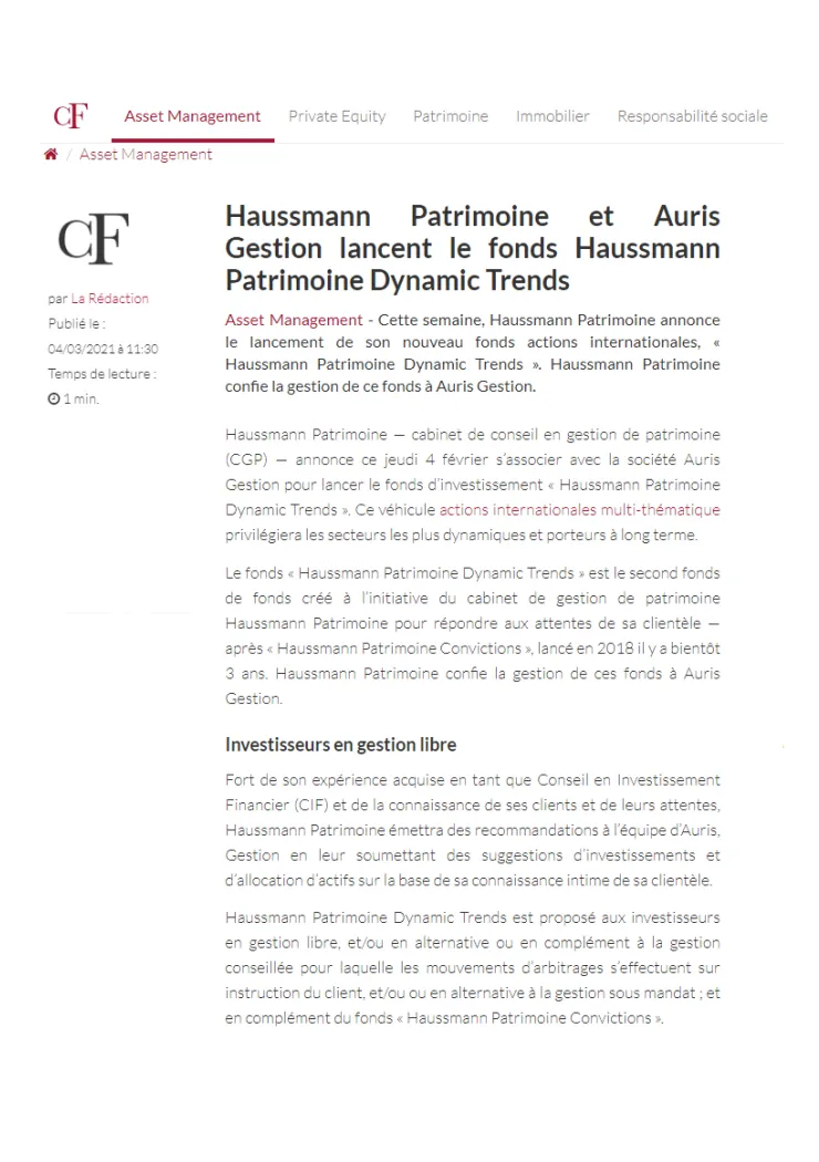 Article de presse numéro 186