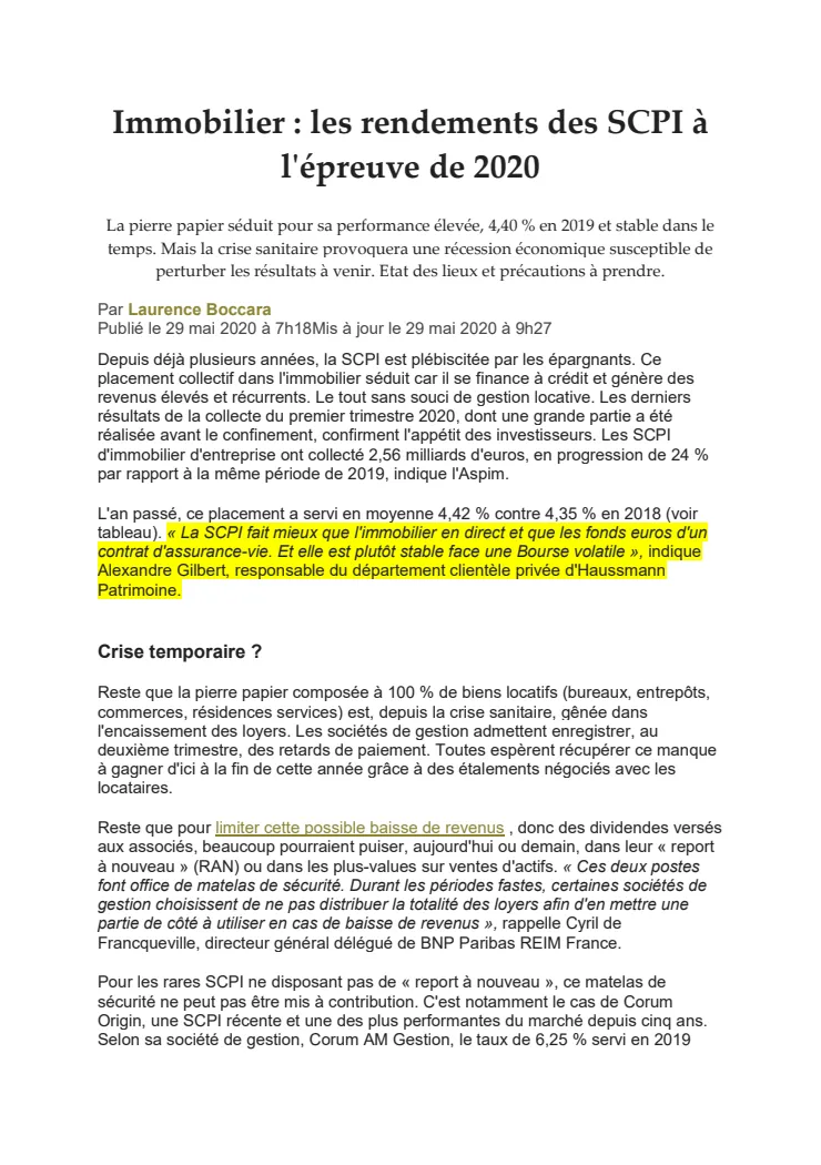 Article de presse numéro 173