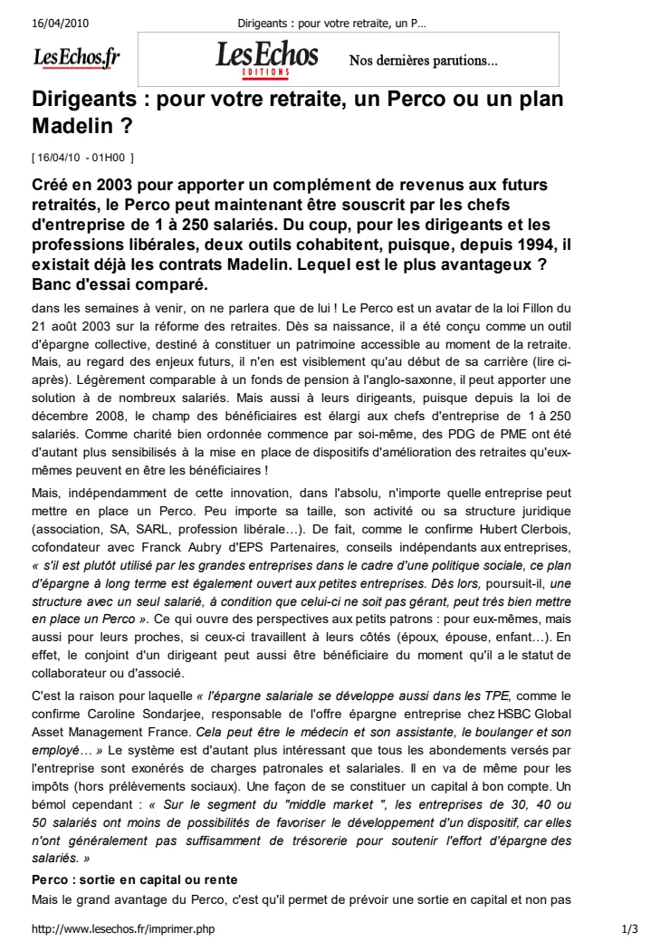 Article de presse numéro 41