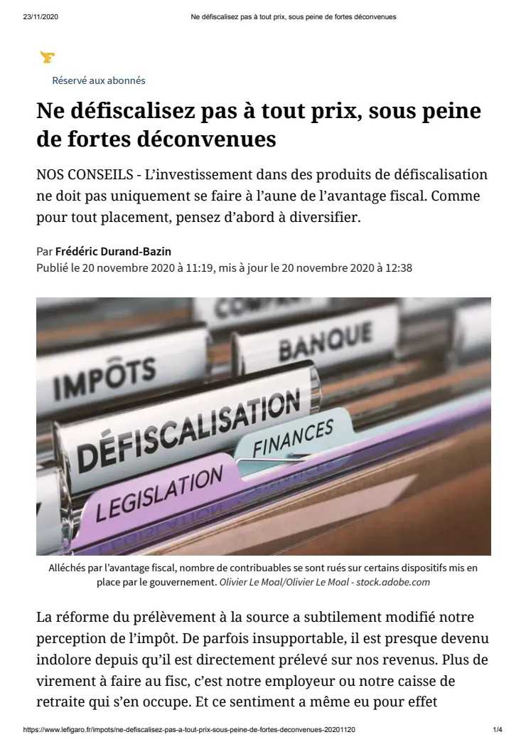 Article de presse numéro 181