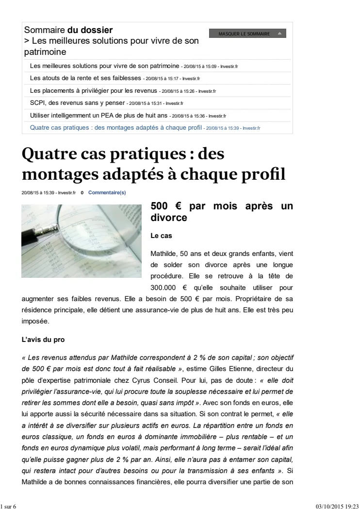 Article de presse numéro 109