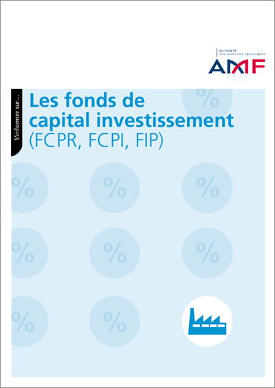 visuel de la couverture du Guide FCPR, FCPI, FIP